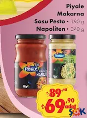 PİYALE MAKARNA SOSU PESTO/NAPOLİTEN PİYALE MAKARNA SOSU PESTO/NAPOLİTEN